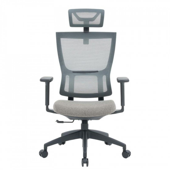 Крісло офісне OfficePro Elegant OC600-B-DG-DG Black/Dark Gray