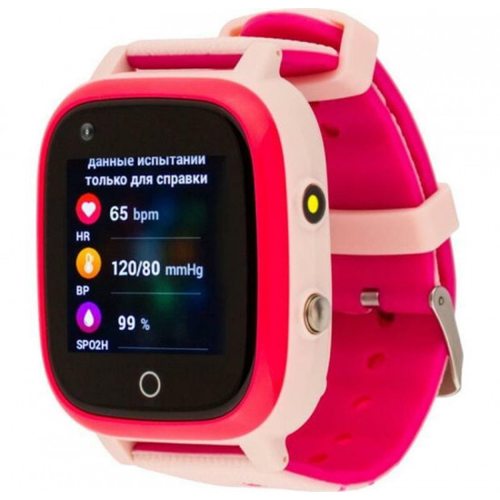Дитячий смарт-годинник AmiGo GO005 4G WIFI Thermometer Pink