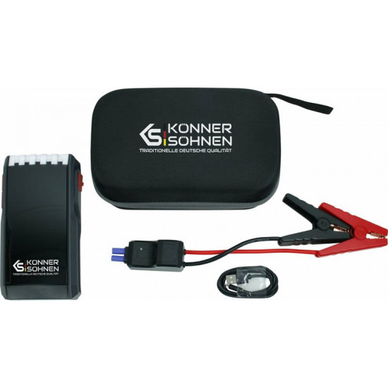 Пусковий пристрій для автомобілів Konner&Sohnen KS JS-1000 12000 mAh