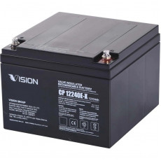 Акумуляторна батарея Vision 12V 24AH (CP12240E-X) AGM