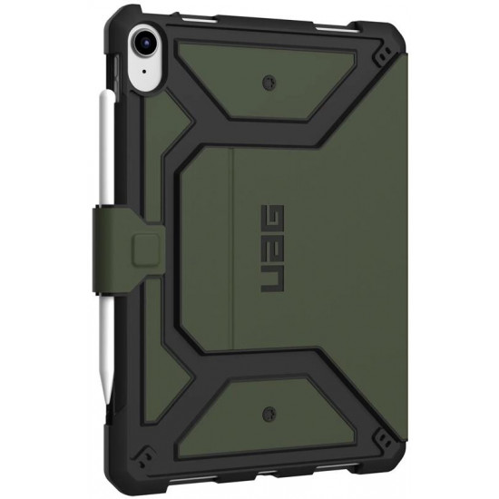 Чохол-книжка Urban Armor Gear Metropolis SE для Apple iPad 10.9" (10th Gen 2022) Olive (12339X117272)