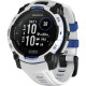 Смарт-годинник Garmin Instinct 3 45mm Solar Whitestone with Whitestone/Bolt Blue Silicone (010-02934-43)