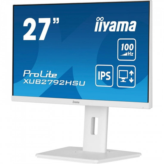 Монітор Iiyama 27" ProLite XUB2792HSU-W6 IPS White 100Hz