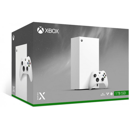 Ігрова консоль Microsoft Xbox Series X 1TB Digital White (196388363803)