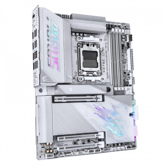 Материнська плата Gigabyte X870E Aorus Pro X3D Ice Socket AM5