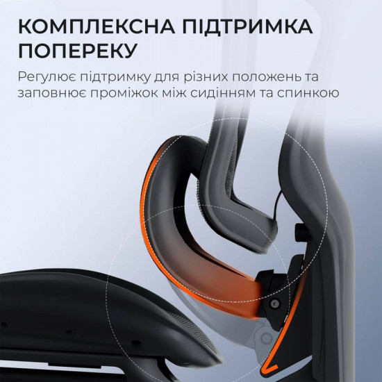 Крісло офісне Sihoo Doro C300 Pro Mesh Black with footrest (Doro-C300-Pro-M101-JT)