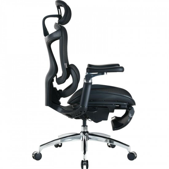 Крісло офісне Sihoo Doro C300 Pro Mesh Black with footrest (Doro-C300-Pro-M101-JT)