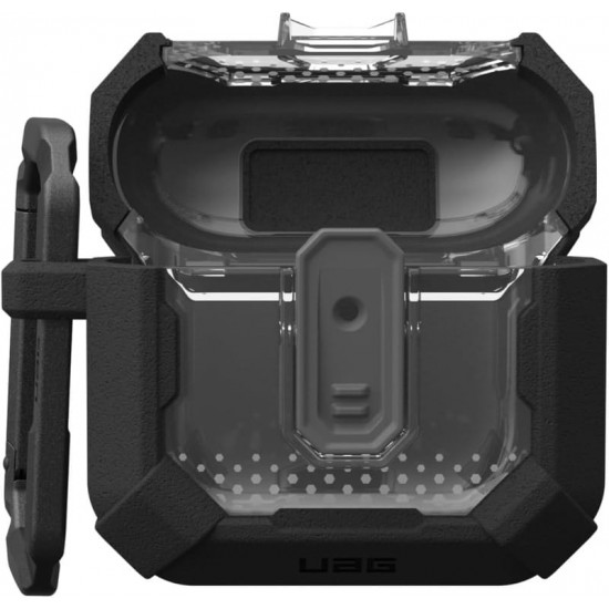 Чохол для навушників Urban Armor Gear Plasma для Apple AirPods (Gen 4, 2024) Black (104129114040)