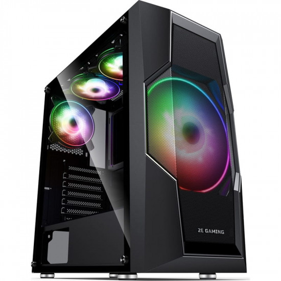 Корпус 2E Gaming Turbo G2057B Black (2E-G2057B) без БЖ