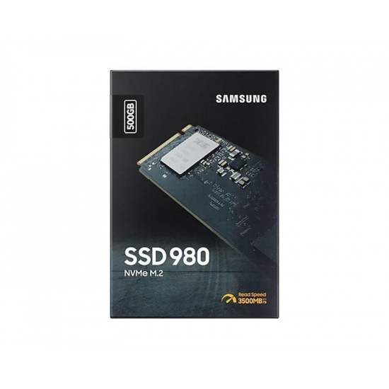 Накопичувач SSD  500GB Samsung 980 M.2 PCIe 3.0 x4 NVMe V-NAND MLC (MZ-V8V500BW)