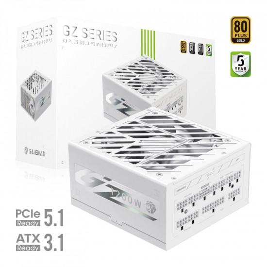 Блок живлення GameMax GZ 1200G White 1200W