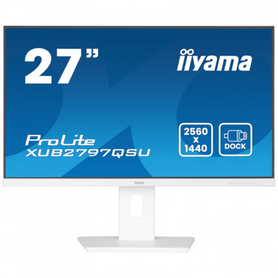 Монітор Iiyama 27" ProLite XUB2797QSU-W2 IPS White 100Hz