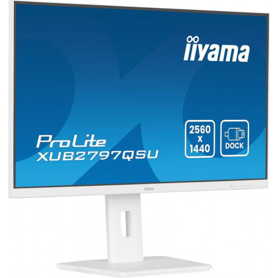 Монітор Iiyama 27" ProLite XUB2797QSU-W2 IPS White 100Hz