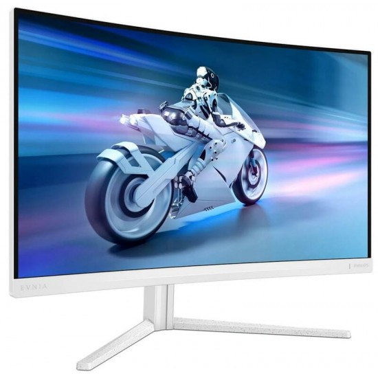 Монiтор Philips 27" Evnia 27M2C5201L/00 VA Curved White 180Hz