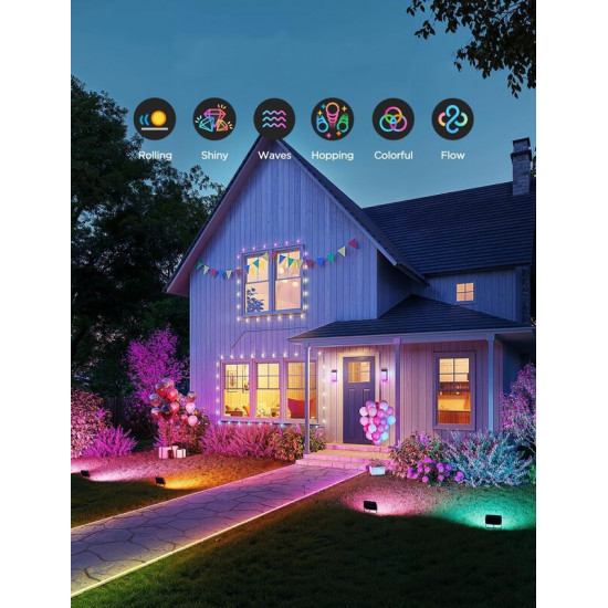 Набір світильників Govee Outdoor FLood Lights 36W 6500К H8057C11