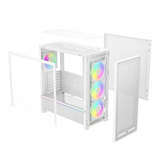 Корпус Ocypus Delta C70 ARGB White (DELTA-C70-WHG400XX-GL)