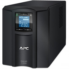 Джерело безперебійного живлення APC Smart-UPS C 2000VA LCD, Lin.int., AVR, 6 х IEC, USB, метал (SMC2000I)
