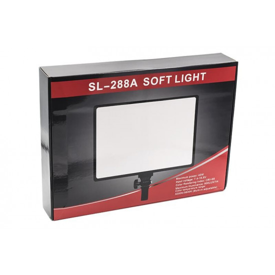 Накамерне світло PowerPlant Soft Light SL-288A LED (SL288A)