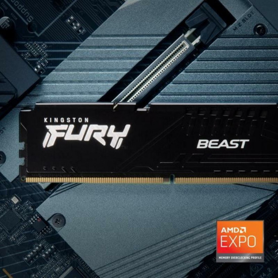 Модуль пам`яті DDR5 2x16GB/6000 Kingston Fury Beast Black (KF560C30BBEK2-32)