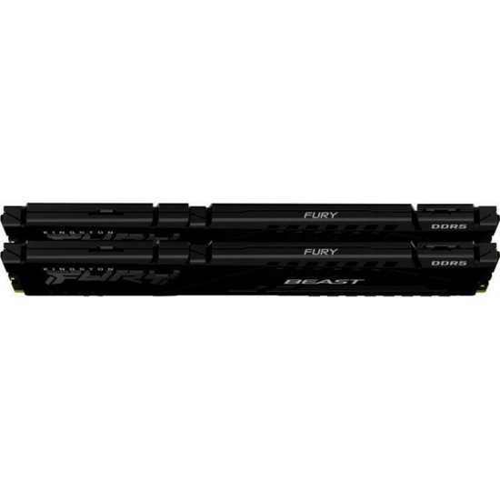 Модуль пам`яті DDR5 2x16GB/6000 Kingston Fury Beast Black (KF560C30BBEK2-32)