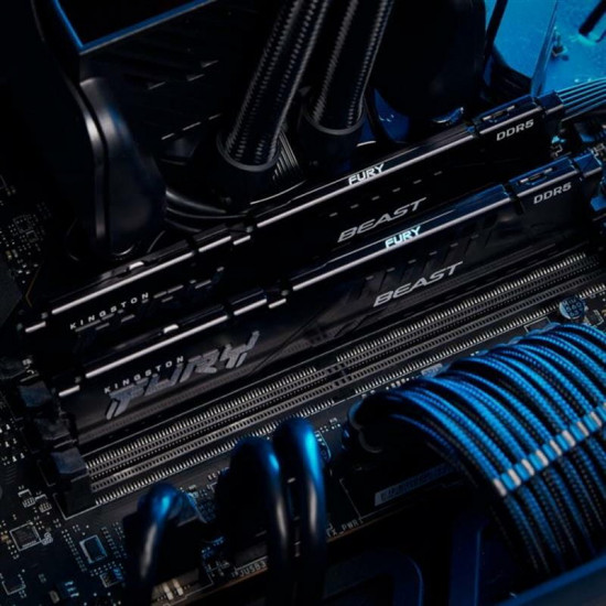 Модуль пам`яті DDR5 2x16GB/6000 Kingston Fury Beast Black (KF560C30BBEK2-32)