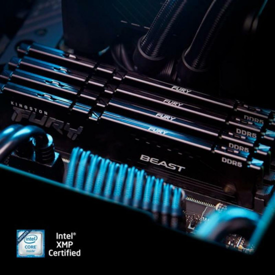Модуль пам`яті DDR5 2x16GB/6000 Kingston Fury Beast Black (KF560C30BBEK2-32)