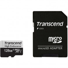 Карта пам`ятi MicroSDXC 128GB UHS-I/U1 Class 10 Transcend 350V + SD-адаптер (TS128GUSD350V)