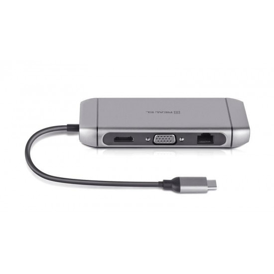 USB-хаб REAL-EL CQ-900 3 ports