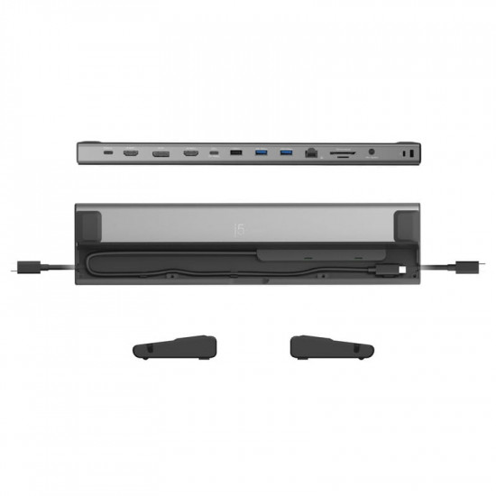 Док-станція J5create USB-C 12-в-1 (JCD554-N)