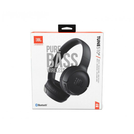 Bluetooth-гарнітура JBL Tune 510BT Black (JBLT510BTBLKEU)