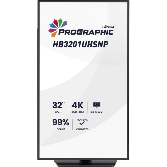Монітор Iiyama 31.5" ProGraphic HB3201UHSNP-B1 IPS Black