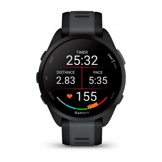 Смарт-годинник Garmin Forerunner 165 Black/Slate Gray (010-02863-20)