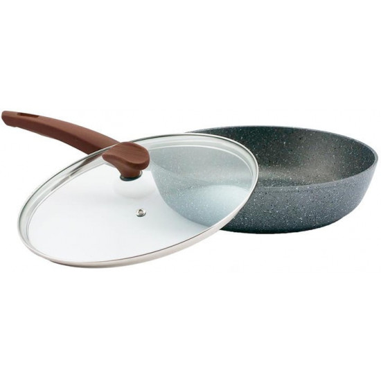 Сковорода з кришкою TVS Mineralia Eco Induction 26 см