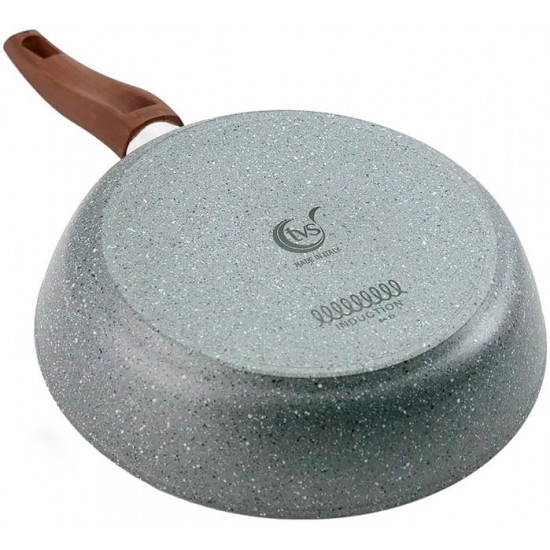 Сковорода з кришкою TVS Mineralia Eco Induction 26 см