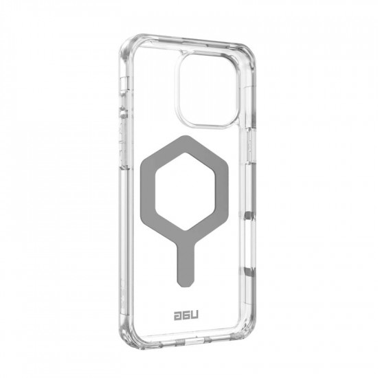 Чохол-накладка Urban Armor Gear Magsafe для Apple iPhone 16 Pro Max Plyo Ice/Silver (114481114333)