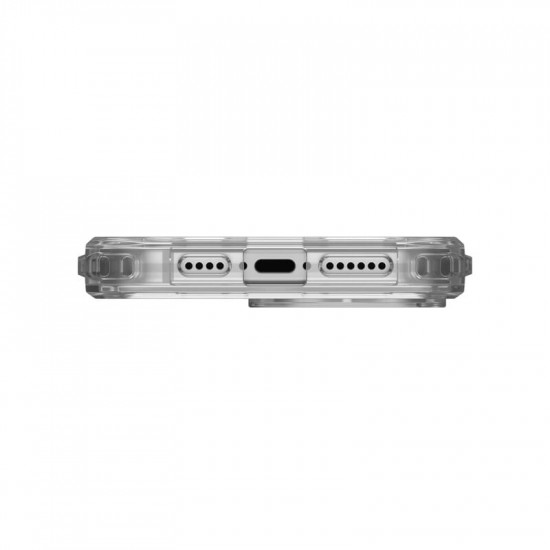 Чохол-накладка Urban Armor Gear Magsafe для Apple iPhone 16 Pro Max Plyo Ice/Silver (114481114333)