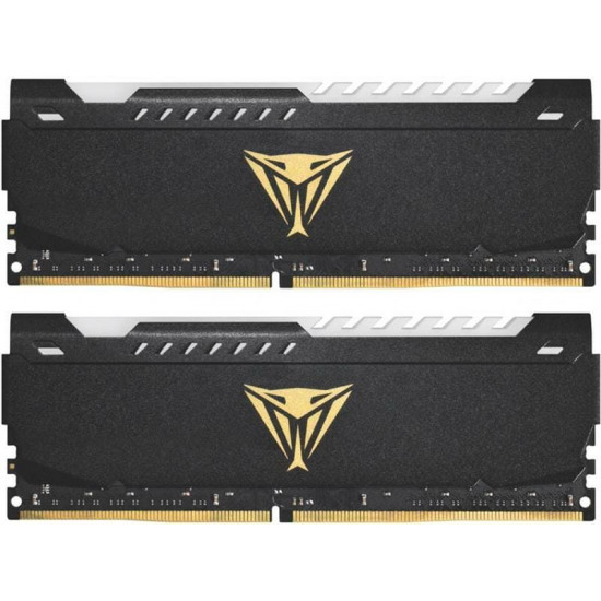 Модуль пам`яті DDR4 2x32GB/3200 Patriot Viper Steel RGB Black (PVSR464G320C8K)