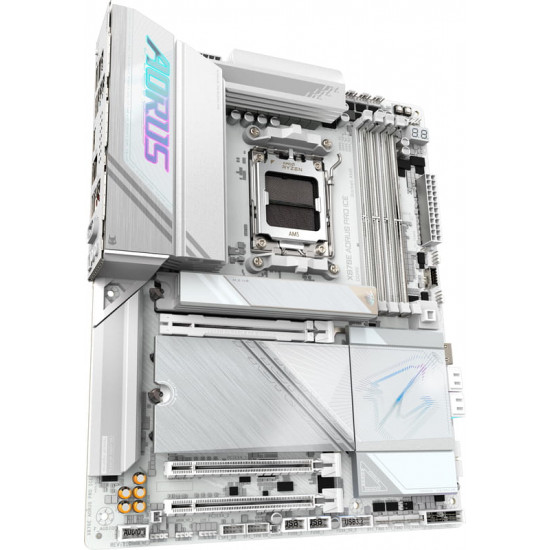 Материнська плата Gigabyte X870E Aorus Pro Ice Socket AM5