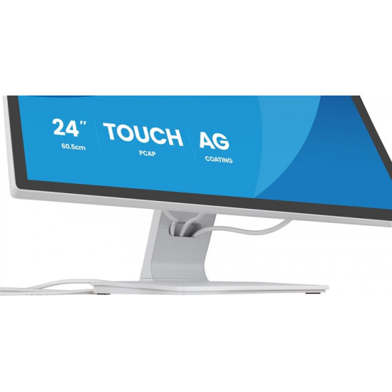Монiтор Iiyama 24" ProLite T2452MSC-W1AG IPS White 100Hz