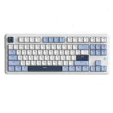 Клавіатура Ajazz AK870 V2 Flying Fish Switch White USB-C (AK870-V2-FF-BWB)
