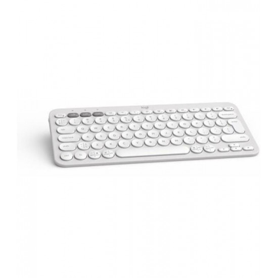 Клавiатура бездротова Logitech Pebble Keys 2 K380s White (920-011852)