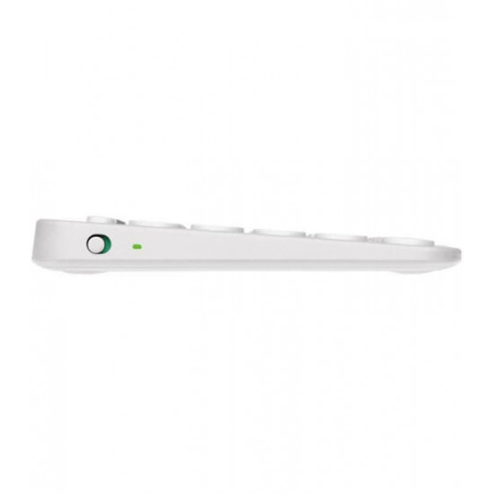 Клавiатура бездротова Logitech Pebble Keys 2 K380s White (920-011852)