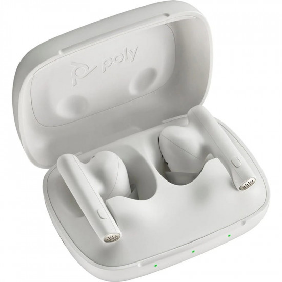 Bluetooth-гарнітура Poly Voyager Free 60 Earbuds + BT700C + BCHC White (7Y8L4AA)