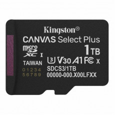 Карта пам`яті MicroSDXC 1TB UHS-I Class 10 Kingston Canvas Select Plus R150MB/s (SDCS3/1TBSP)