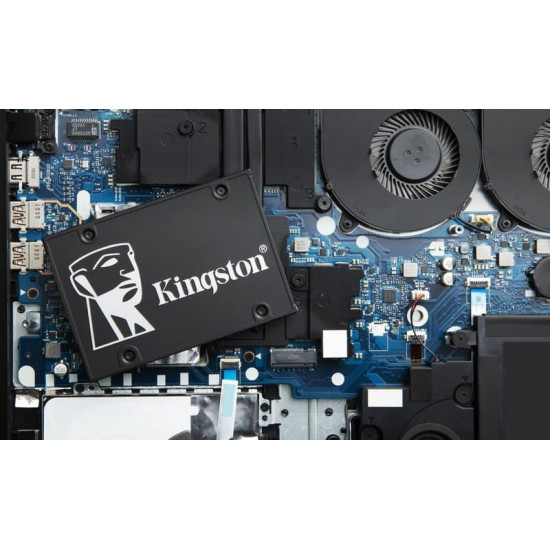 Накопичувач SSD   256GB Kingston KC600 2.5" SATAIII 3D TLC (SKC600/256G)