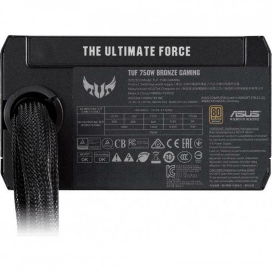 Блок живлення Asus TUF-GAMING-750B (90YE00D0-B0NA00)