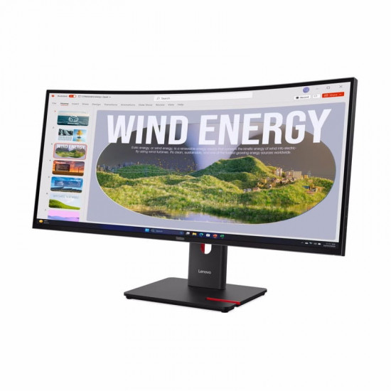 Монітор Lenovo 34" ThinkVision T34wd-40 (64AEGAT1UA) VA Black 120Hz
