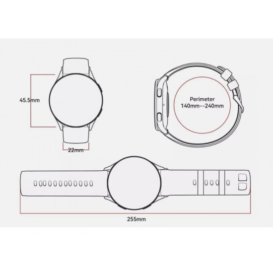 Cмарт-годинник Blackview X20 Coral Gold (6931548318064)