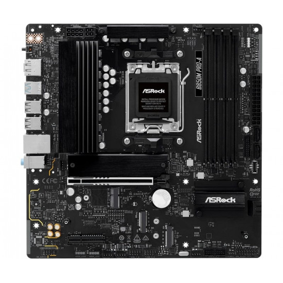 Материнська плата ASRock B850M Pro-A Socket AM5