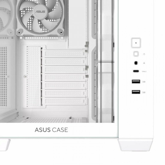 Корпус Asus A32 Plus White Tempered Glass (90DC00S3-B19000)